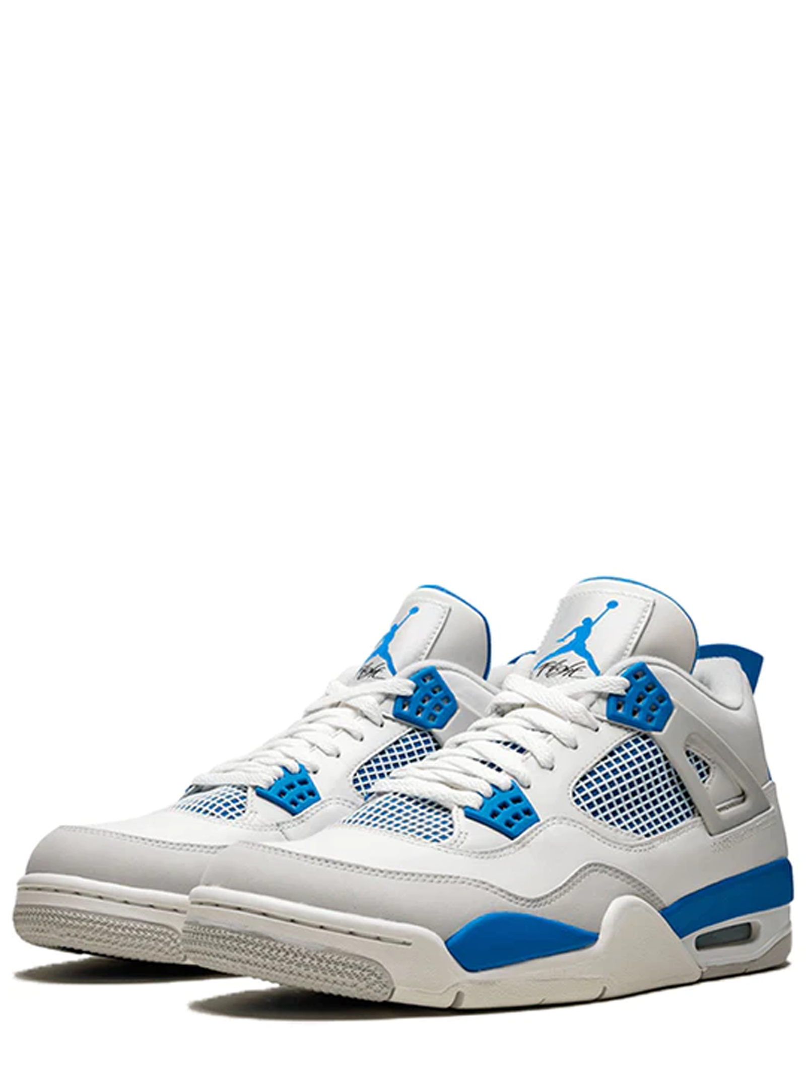 Alternative view of jordan retro 4 MILITARY BLUE