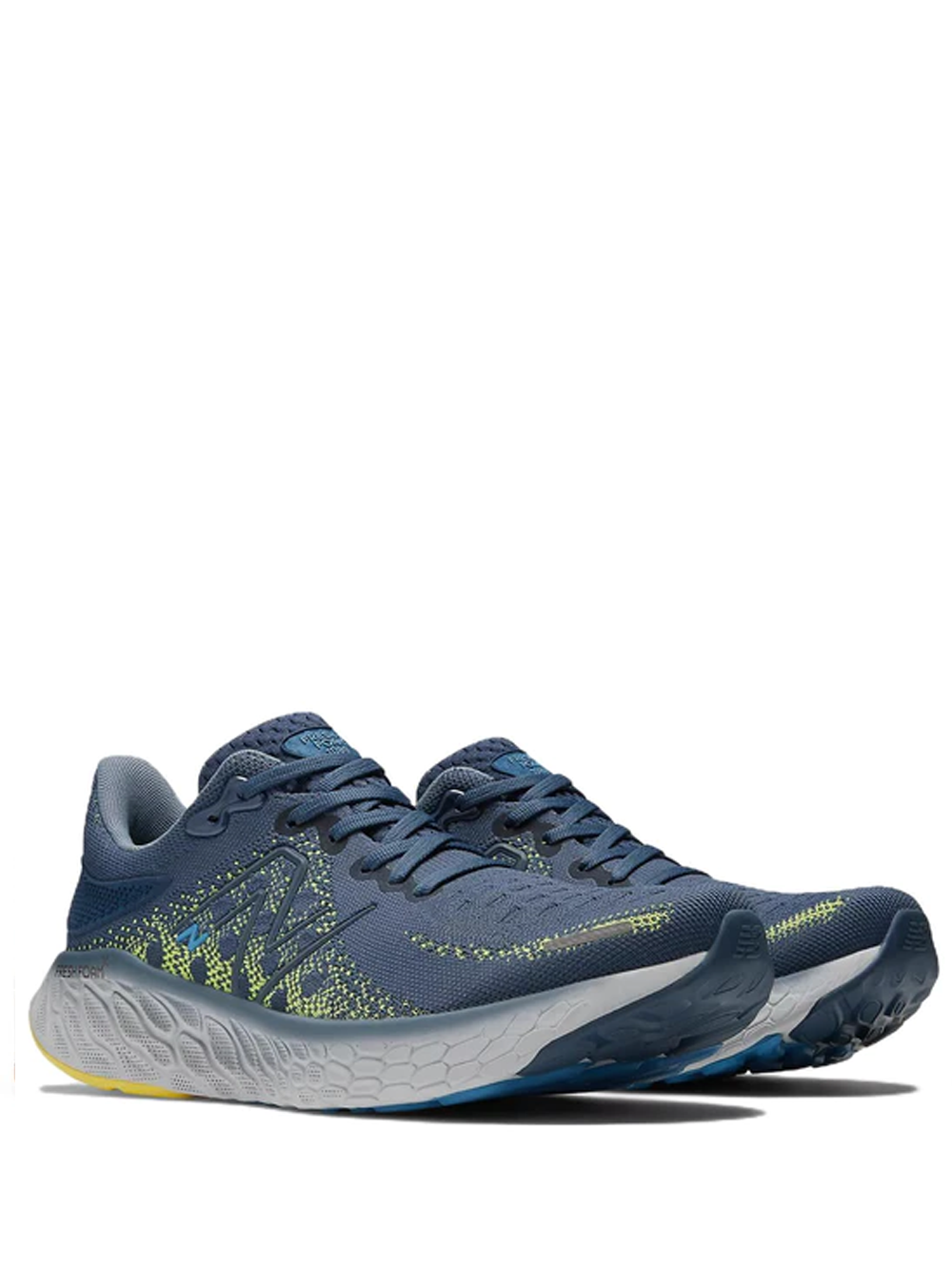 Alternative view of New Balance Fresh Foam X 1080 V12 NEVY YELLOW GREY