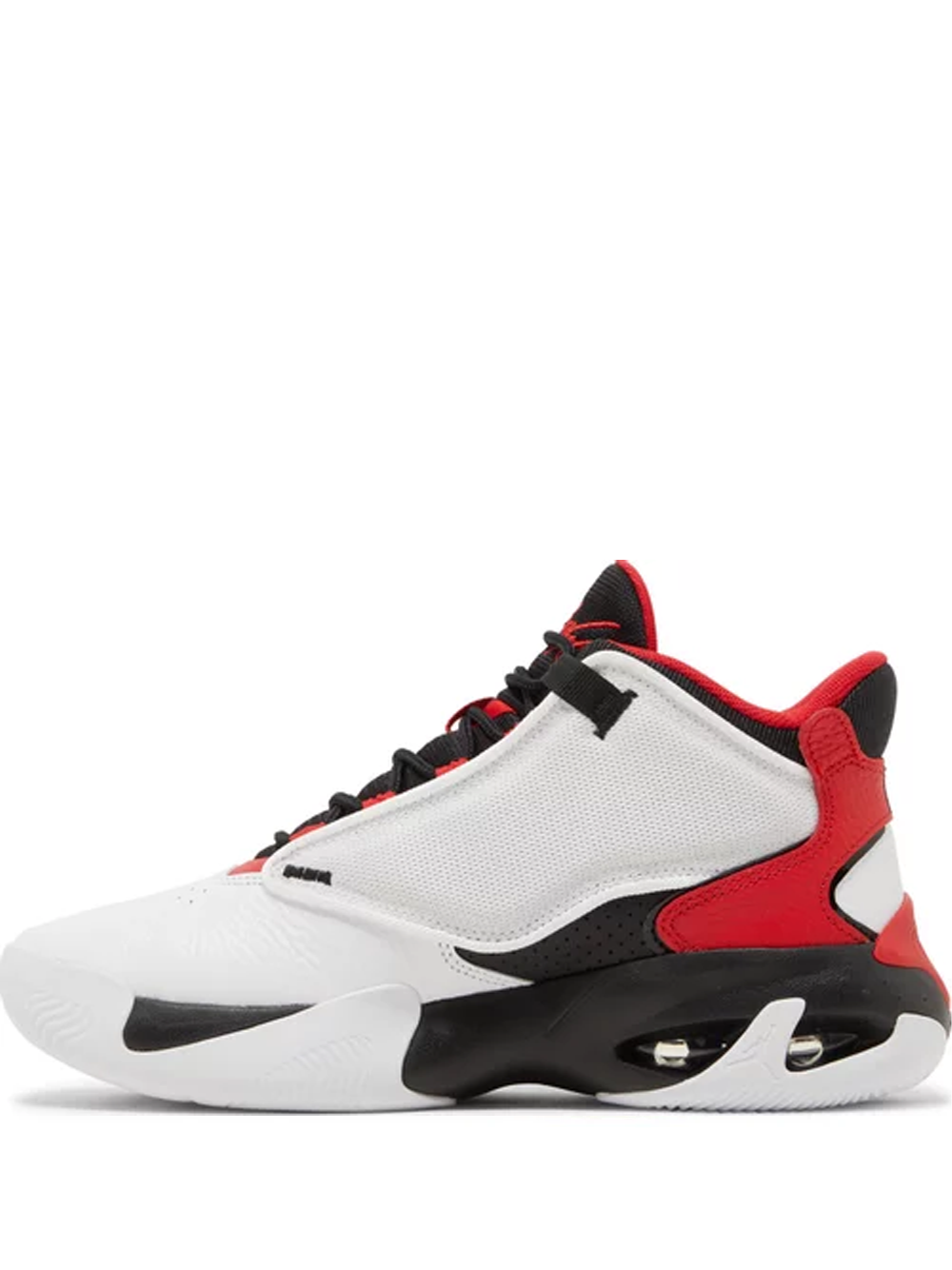 Alternative view of Jordan Max Aura 4 WHITE BLACK RED