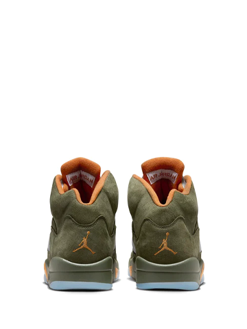 Alternative view of AIR JORDAN RETRO 5 OLIVE