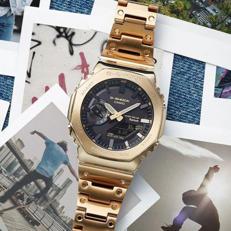 Alternative view of G SHOCK GA-2100 METAL NEW  MODEL PRIMIUM QUILTY