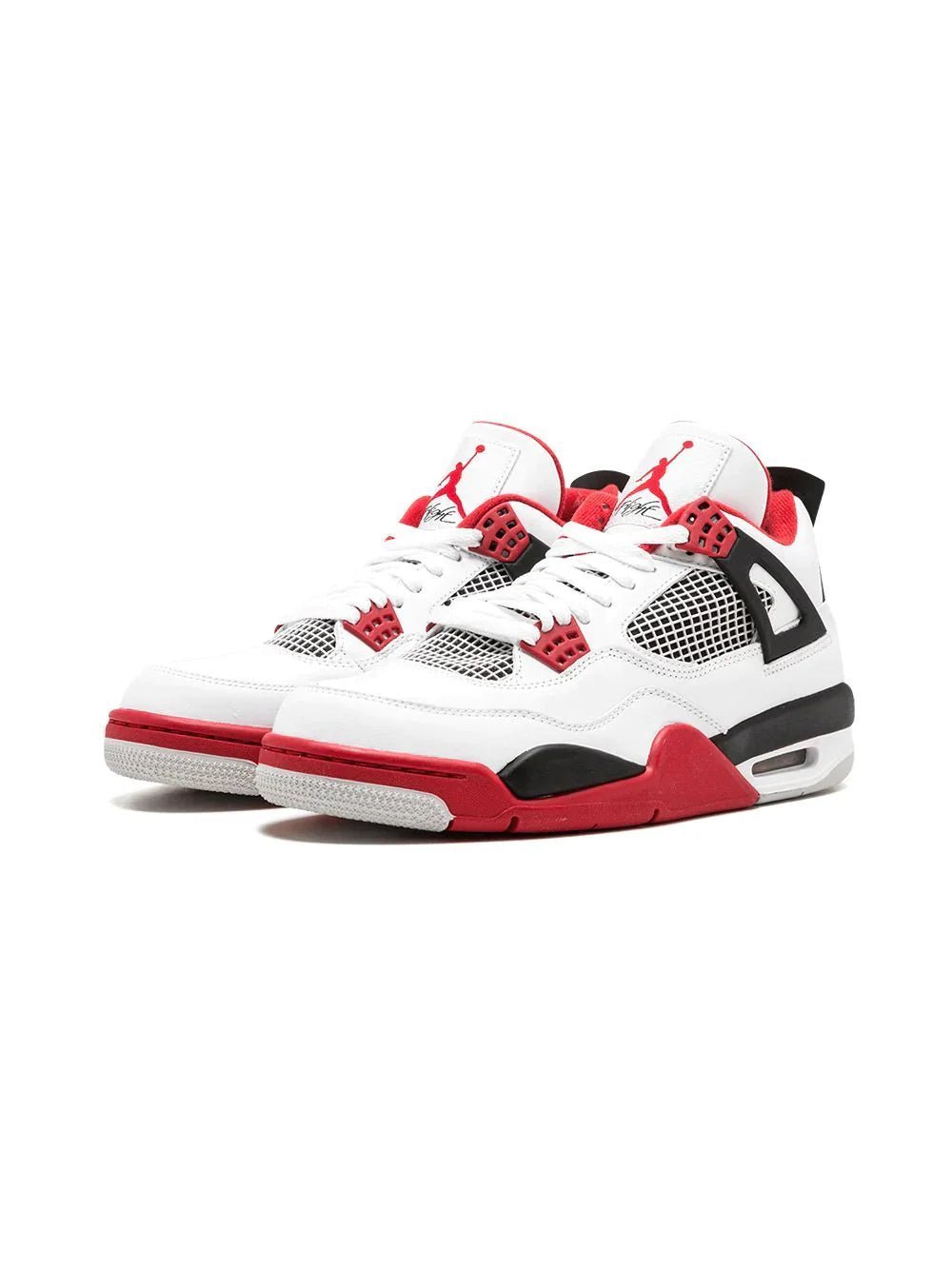Alternative view of nike Air jordan retro 4 fire red