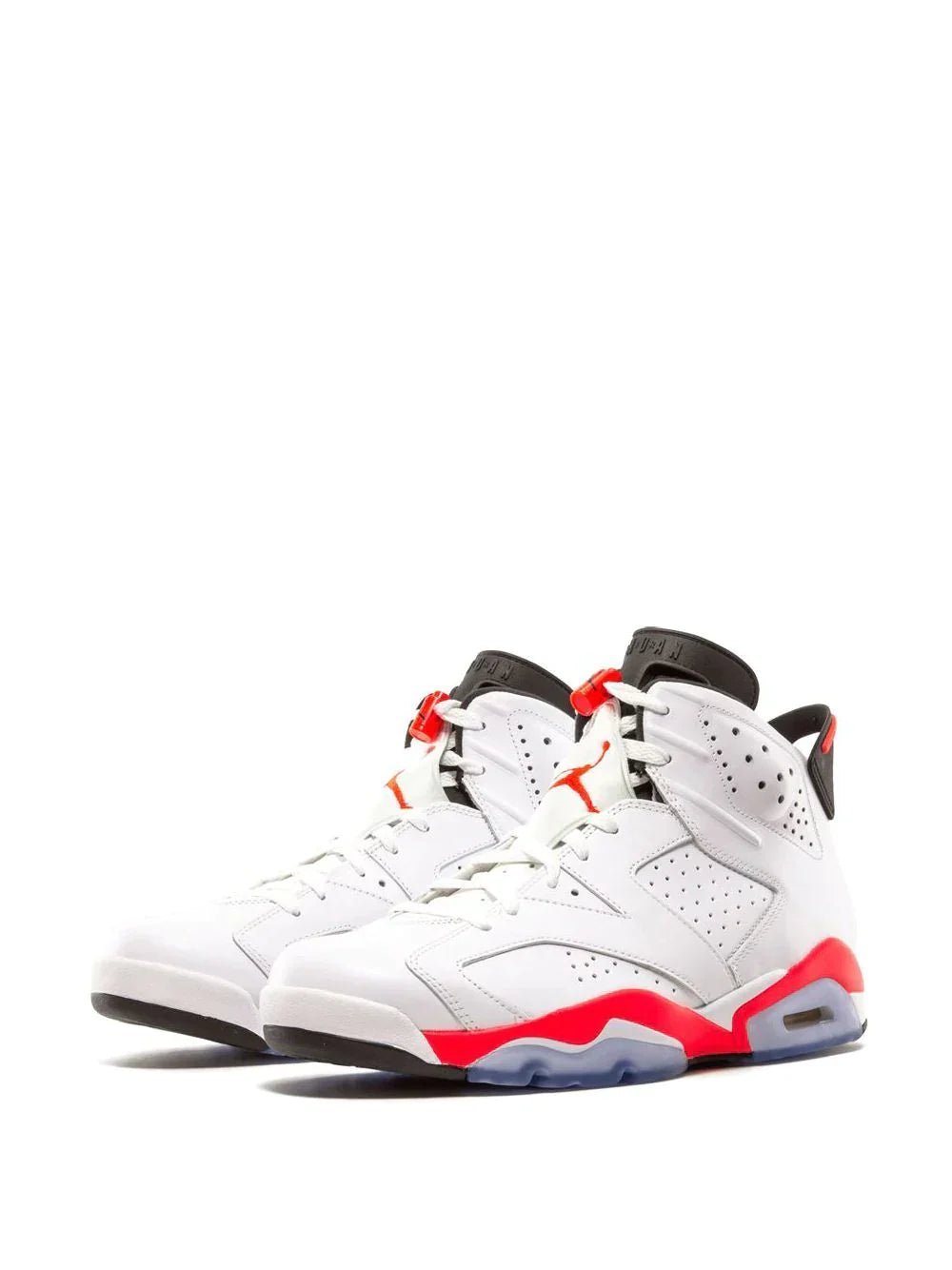 Alternative view of Air Jordan 6 Retro "White/Infrared 2014"