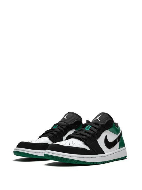 Alternative view of Jordan Retro 1 Low Black Mystic Green