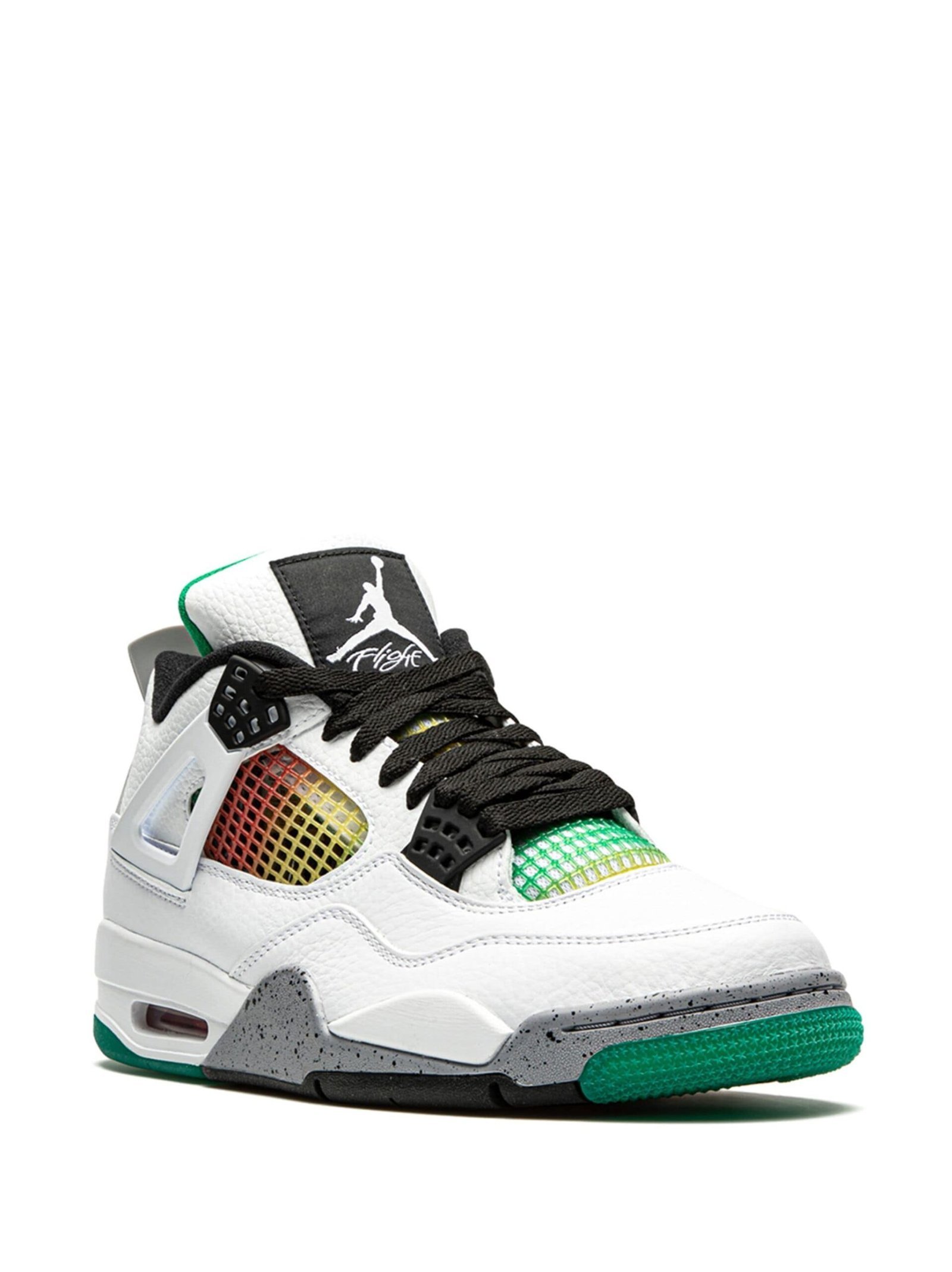 Alternative view of Nike Air Jordan Retro 4 Lucid Green