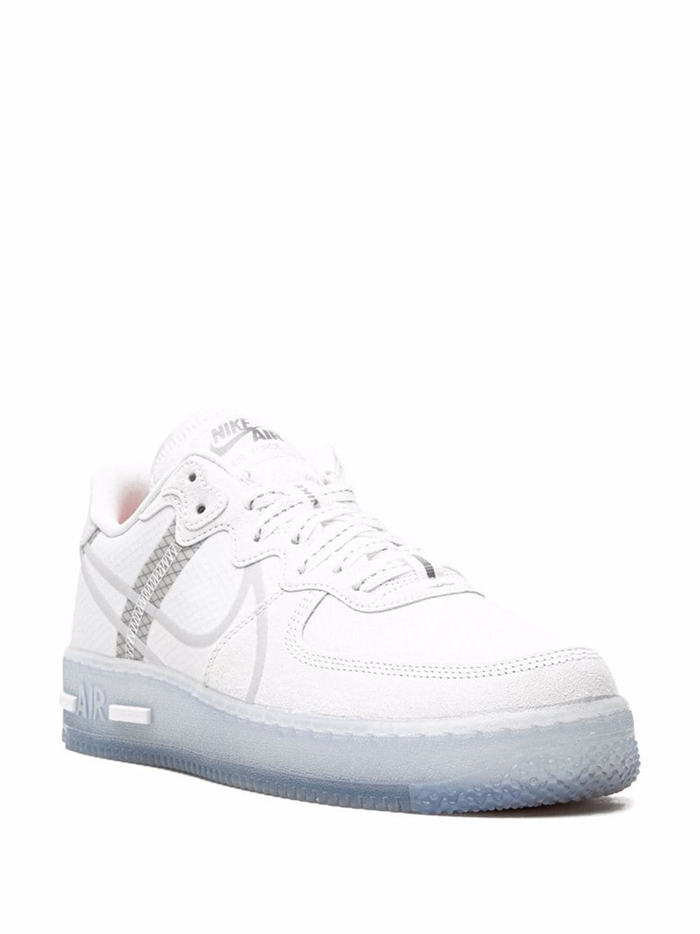 Alternative view of Air Force 1 React "White Ice"