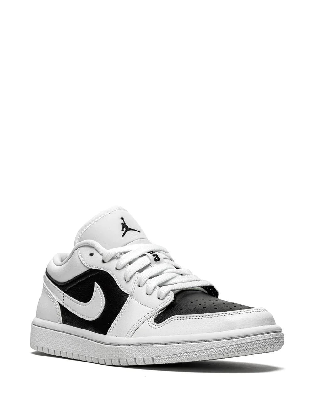 Alternative view of Jordan retro 1 low PANDA white black