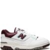 New Balance 550 White Burgendy
