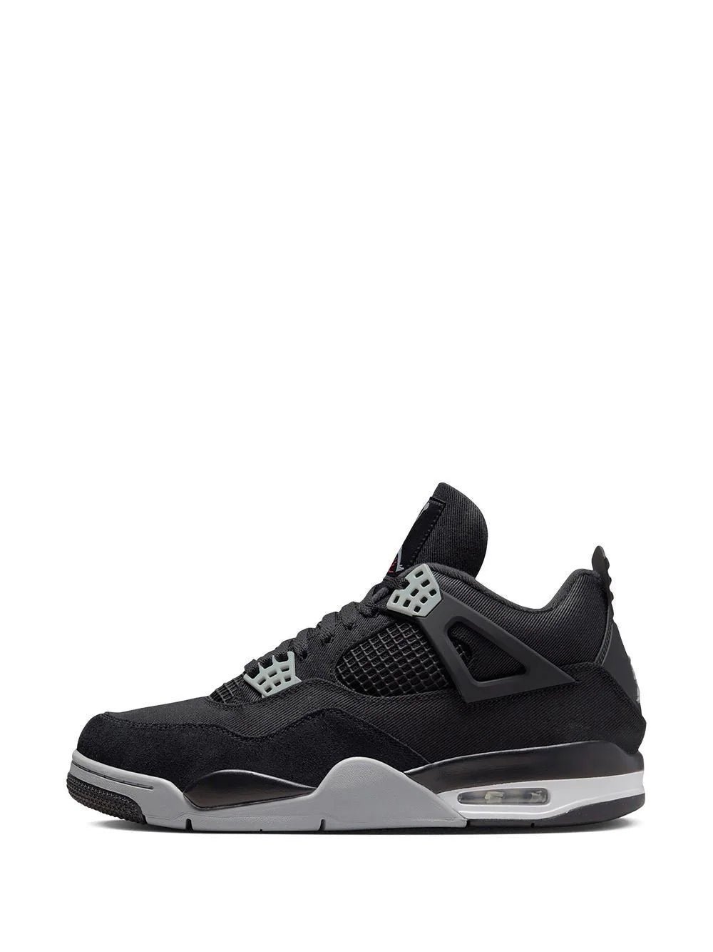 Alternative view of Jordan Retro 4 BLACK CANVAS