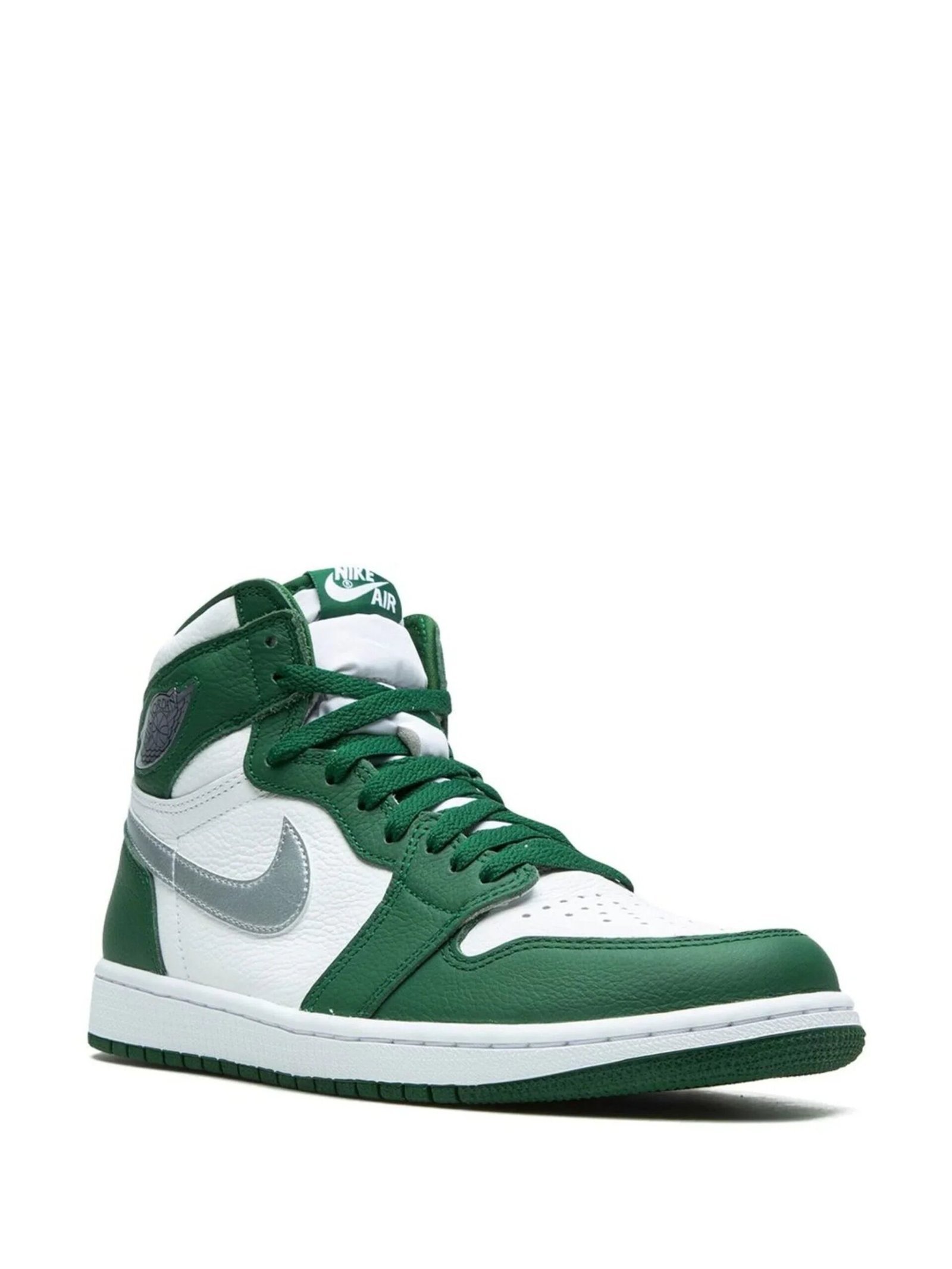 Alternative view of Air Jordan 1 Retro High OG "Gorge Green" sneakers