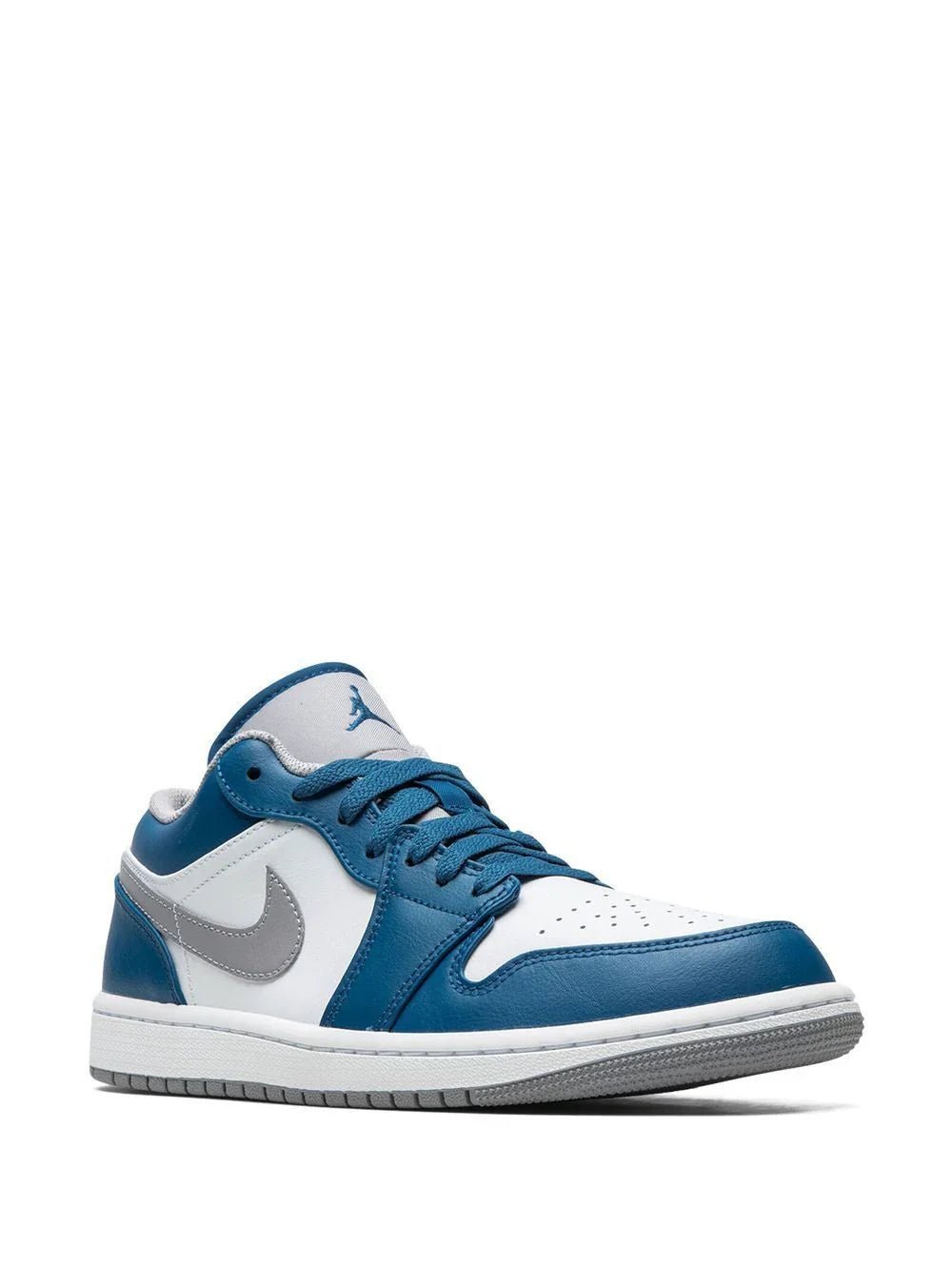 Alternative view of Jordan 1 low True blue
