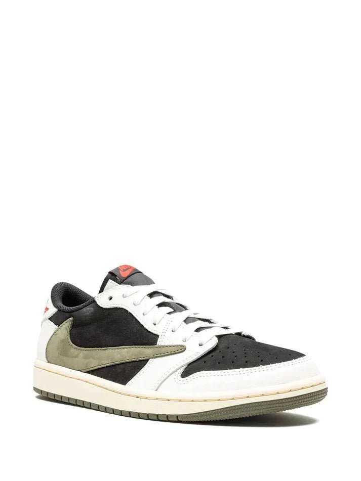 Alternative view of NIKE AIR JORDAN 1 LOW X TRAVIS SCOTT OLIVE