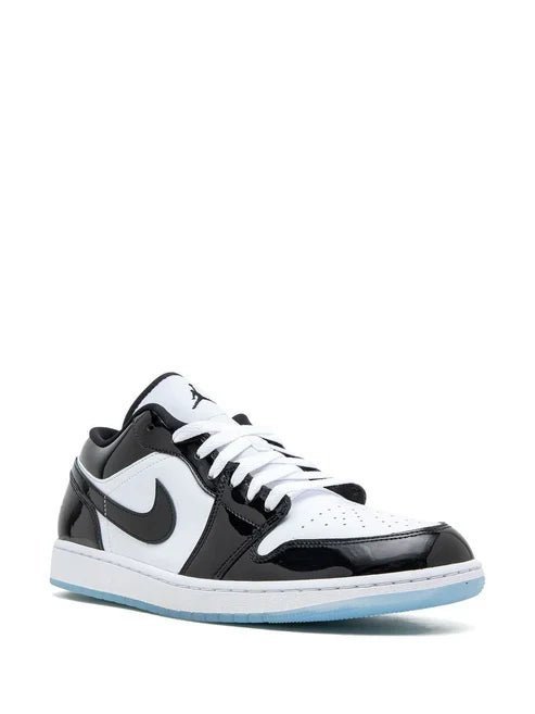 Alternative view of AIR JORDAN RETRO 1 BLACK WHITE