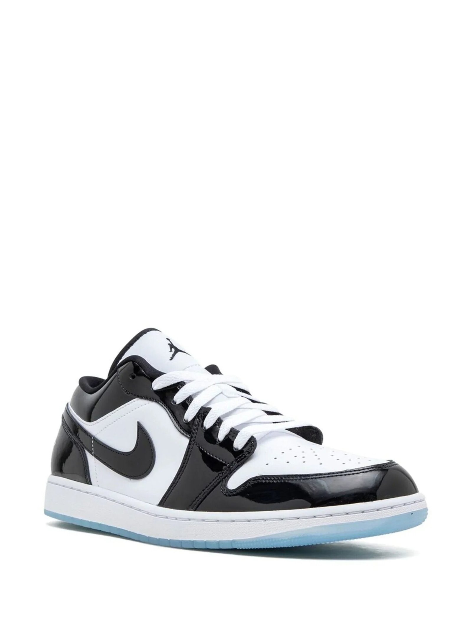 Alternative view of Jordan Retro 1 Low SE CONCORD White Black