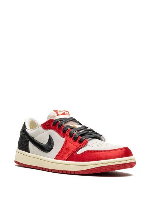 Alternative view of Air Jordan 1 Low x Trophy Room Sail and Varsity Red