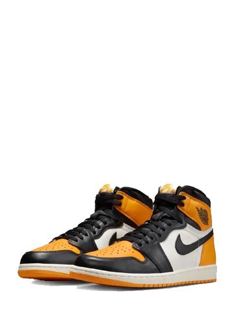 Alternative view of Nike Air Jordan Retro 1 High Taxi Yellow
