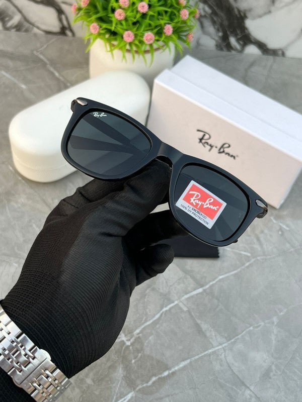 Alternative view of Branded RB Sunglasses 2148 black Silver (With Original Kit)