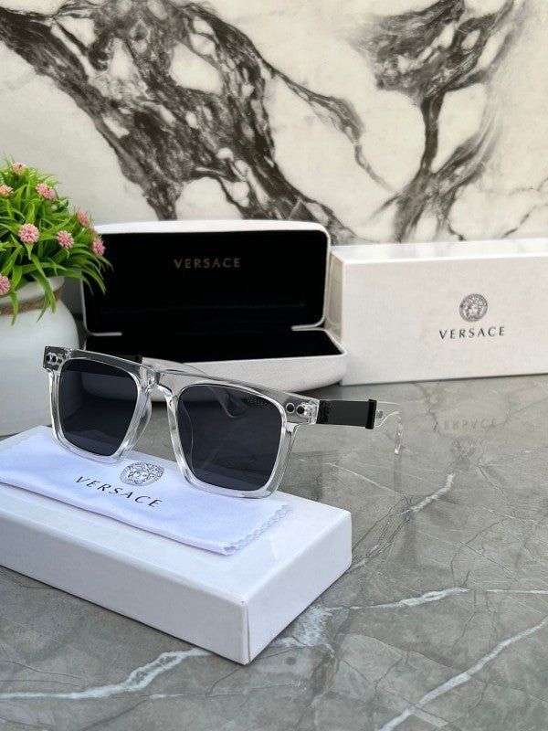 Alternative view of Branded VCSE Sunglasses square 1911 transparent black (With Original Kit)