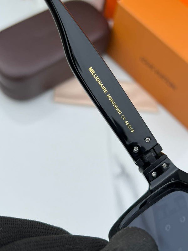 Alternative view of Branded LV Millionaire Sunglasses Full black (With Original Kit)