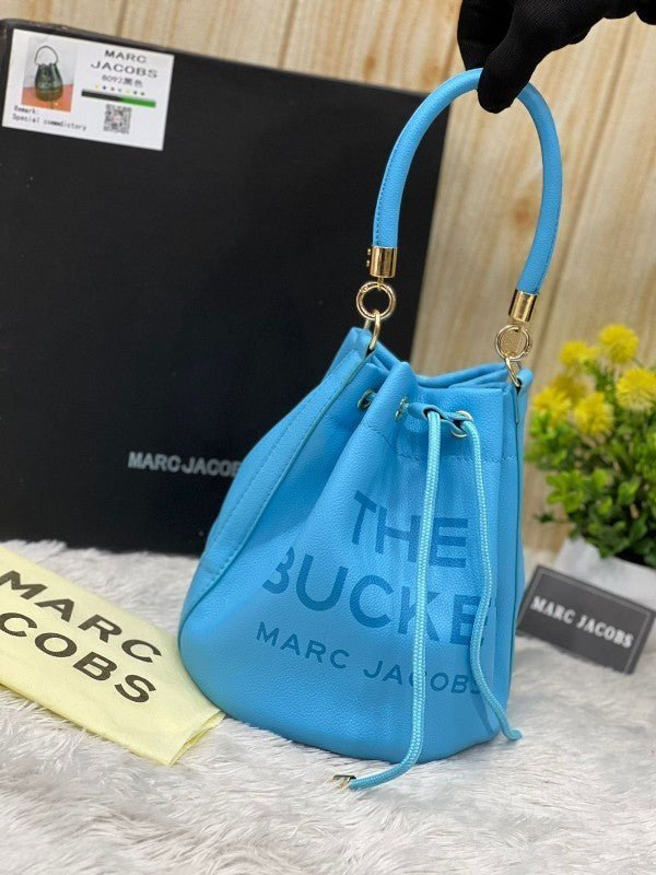 Branded  BUCKET PINK PRIMUIM BAG WITH BOX (MJ-1145)