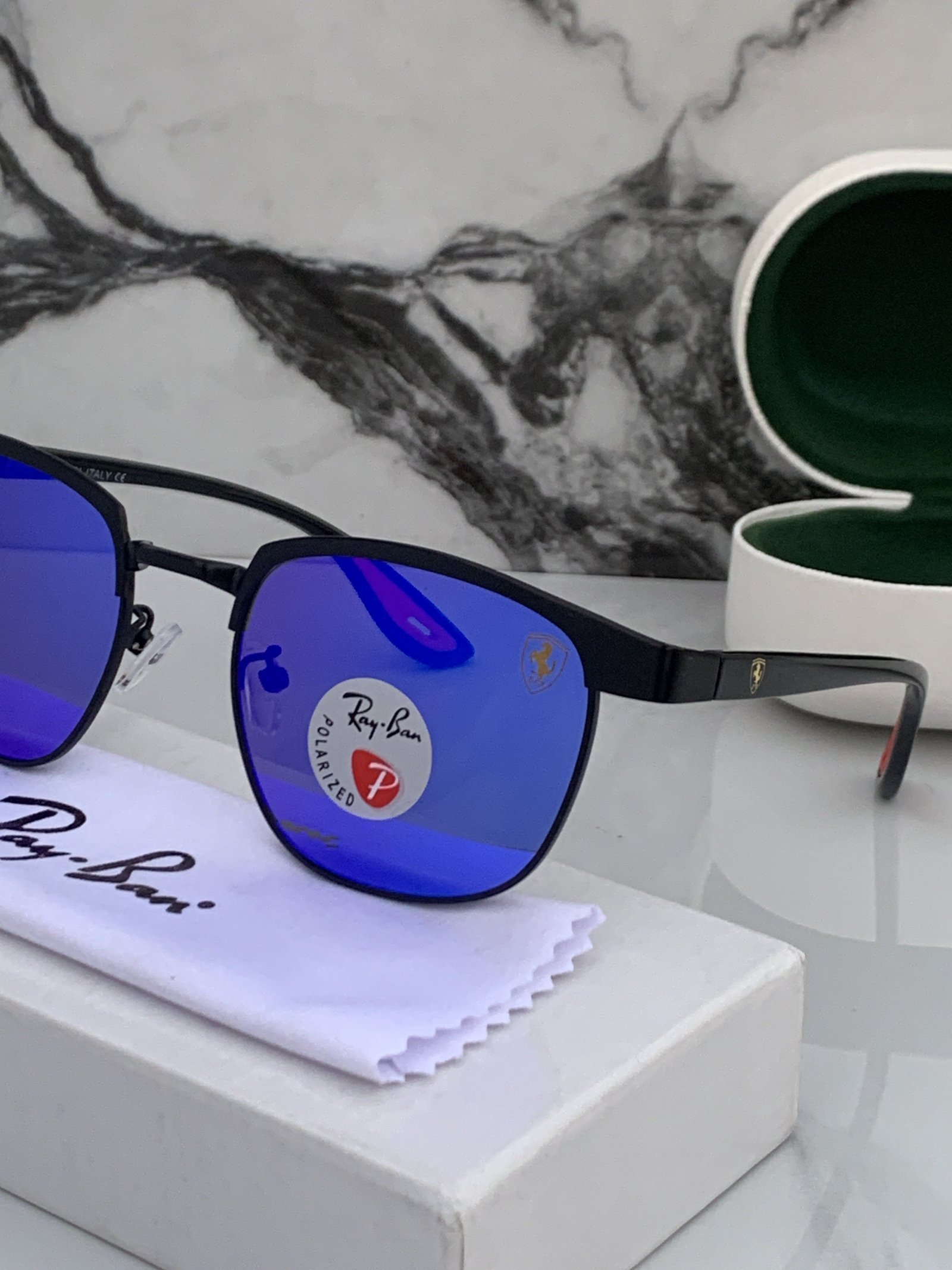 Alternative view of Branded Sunglasses  RB 03 blue mercury(With Original Kit)