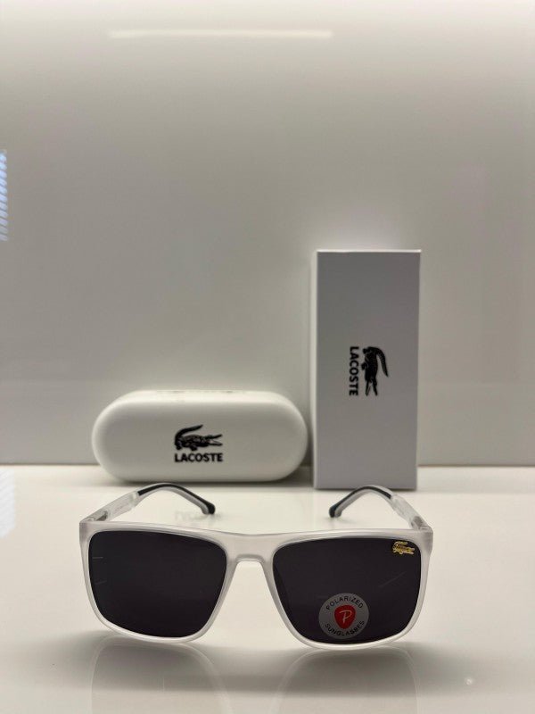 Alternative view of Branded  LCOSTE Sunglasses White Transparent  (With Original Kit)