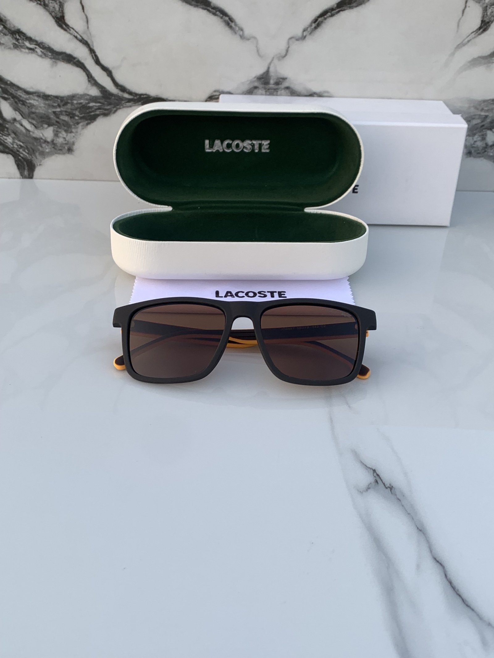 Alternative view of Branded  LCOSTE Sunglasses Brown (With Original Kit)