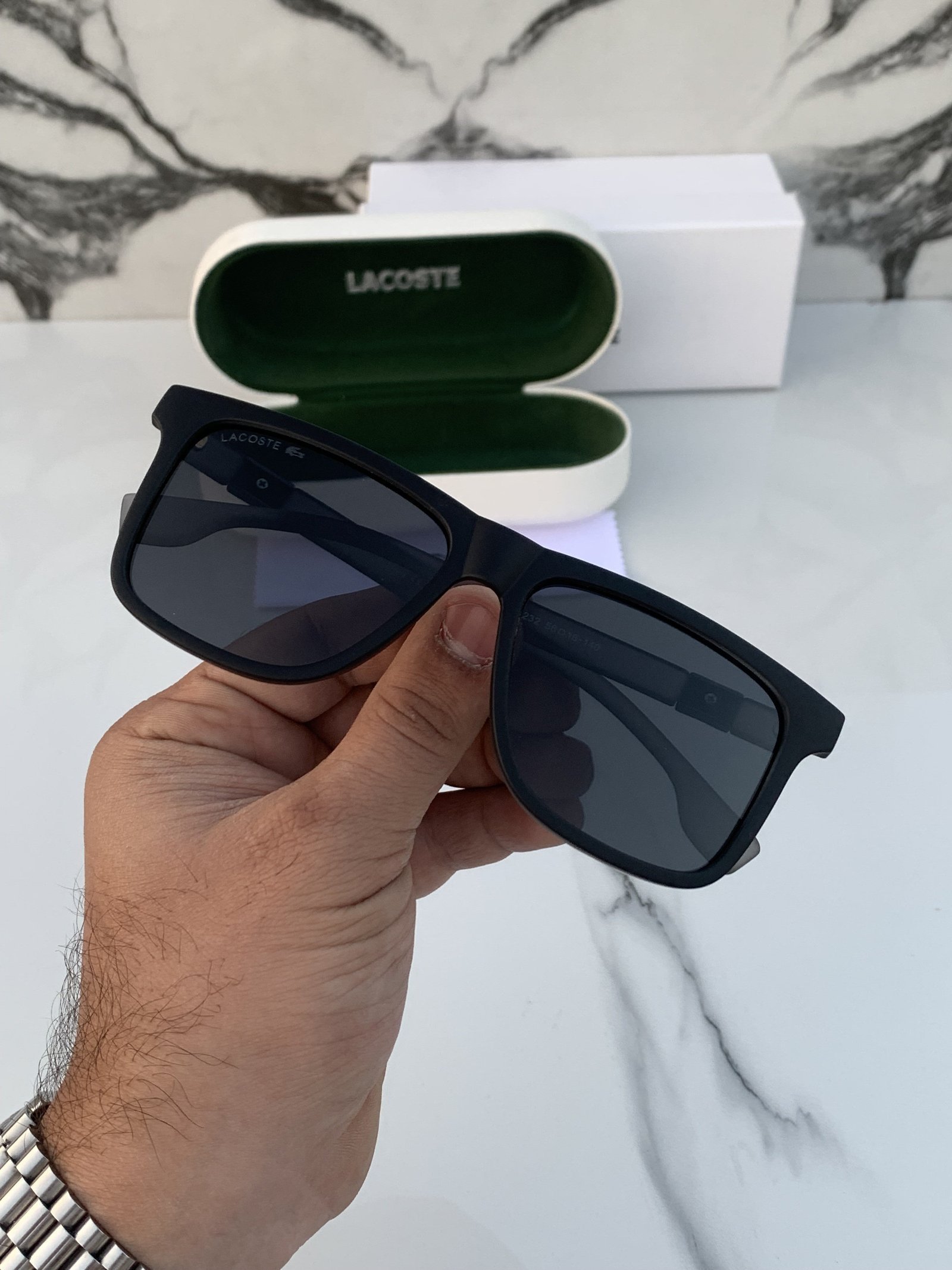 Alternative view of Branded  LCOSTE Sunglasses Brown (With Original Kit)