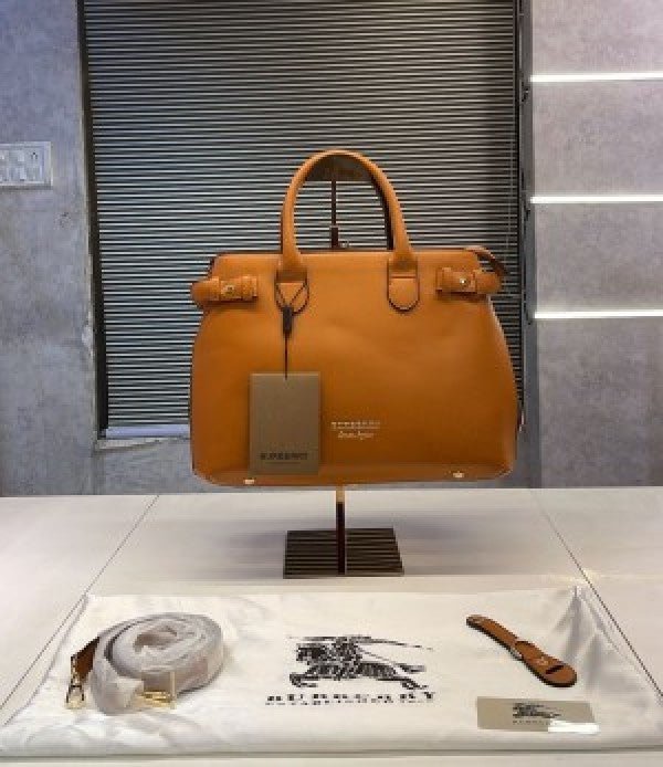 Branded Burbery Banner Print Bag