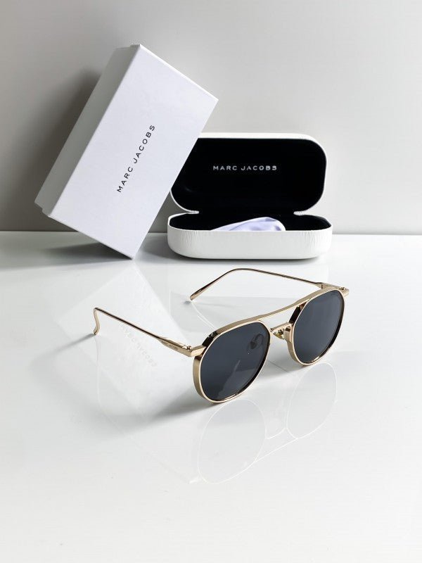 Alternative view of Branded Mj Gold Black Sunglasses Bt (With Original Kit)