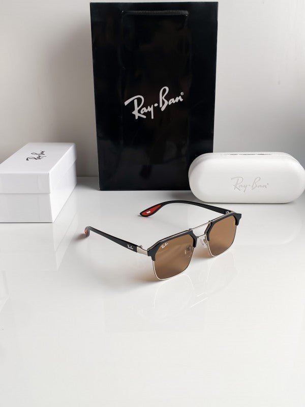 Alternative view of Branded Rb Black Gold Sunglasses Bt (With Original Kit)