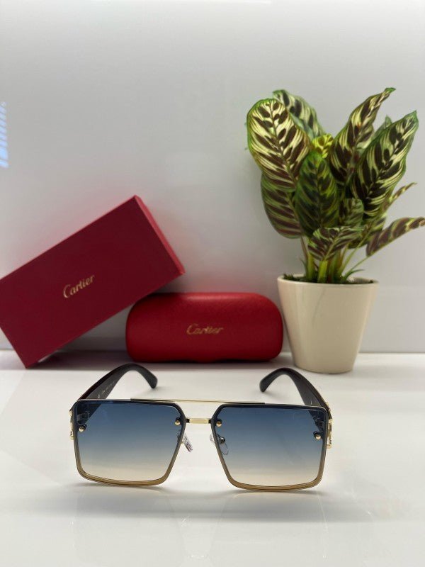 Alternative view of Branded Ctier Sea Green Sunglasses EW (With Original Kit)