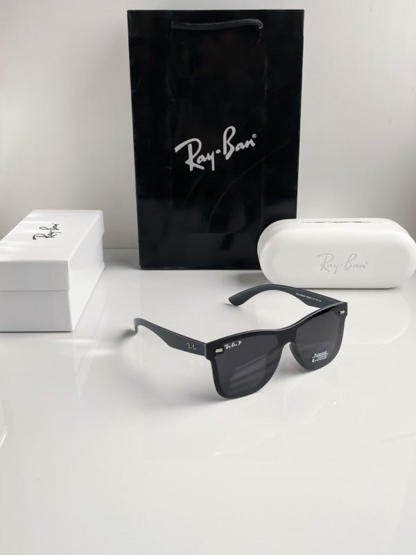 Alternative view of Branded Rb Blaze Grey Sunglasses Bt (With Original Kit)