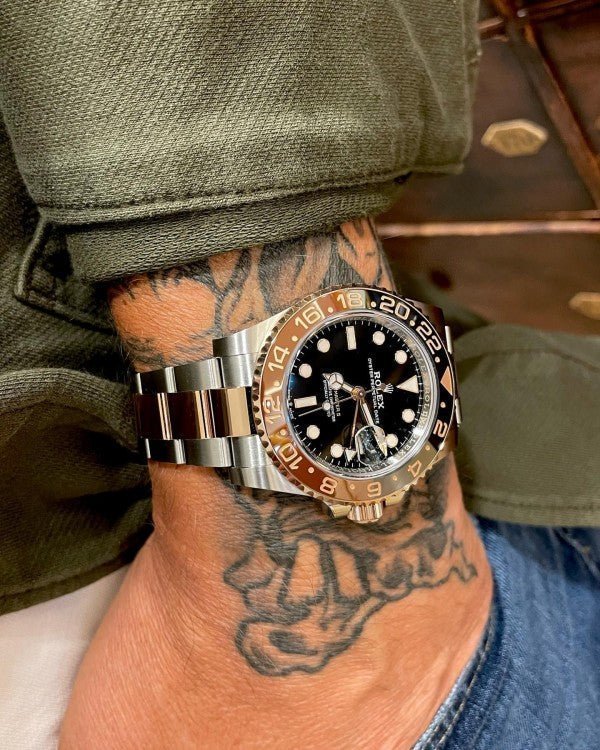 Alternative view of ROLEX GMT MASTER 2 TOP PRIMIUM QUILTY NEW EDITION