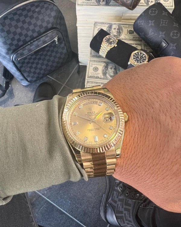 Alternative view of ROLEX DAY-DATE AUTOMATIC PRIMIUM QUILTY WATCH