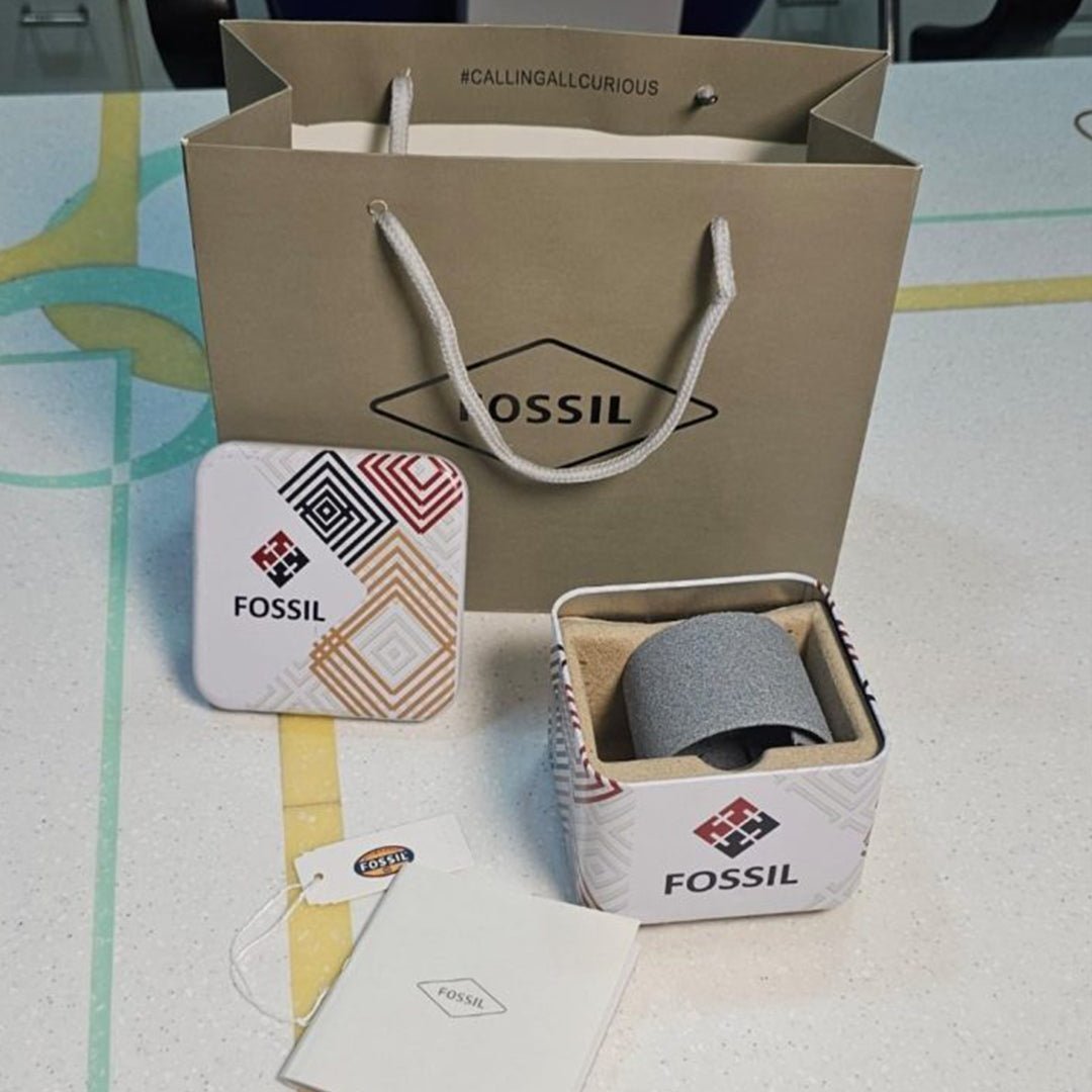 Alternative view of Fossil Black Metal Watch B