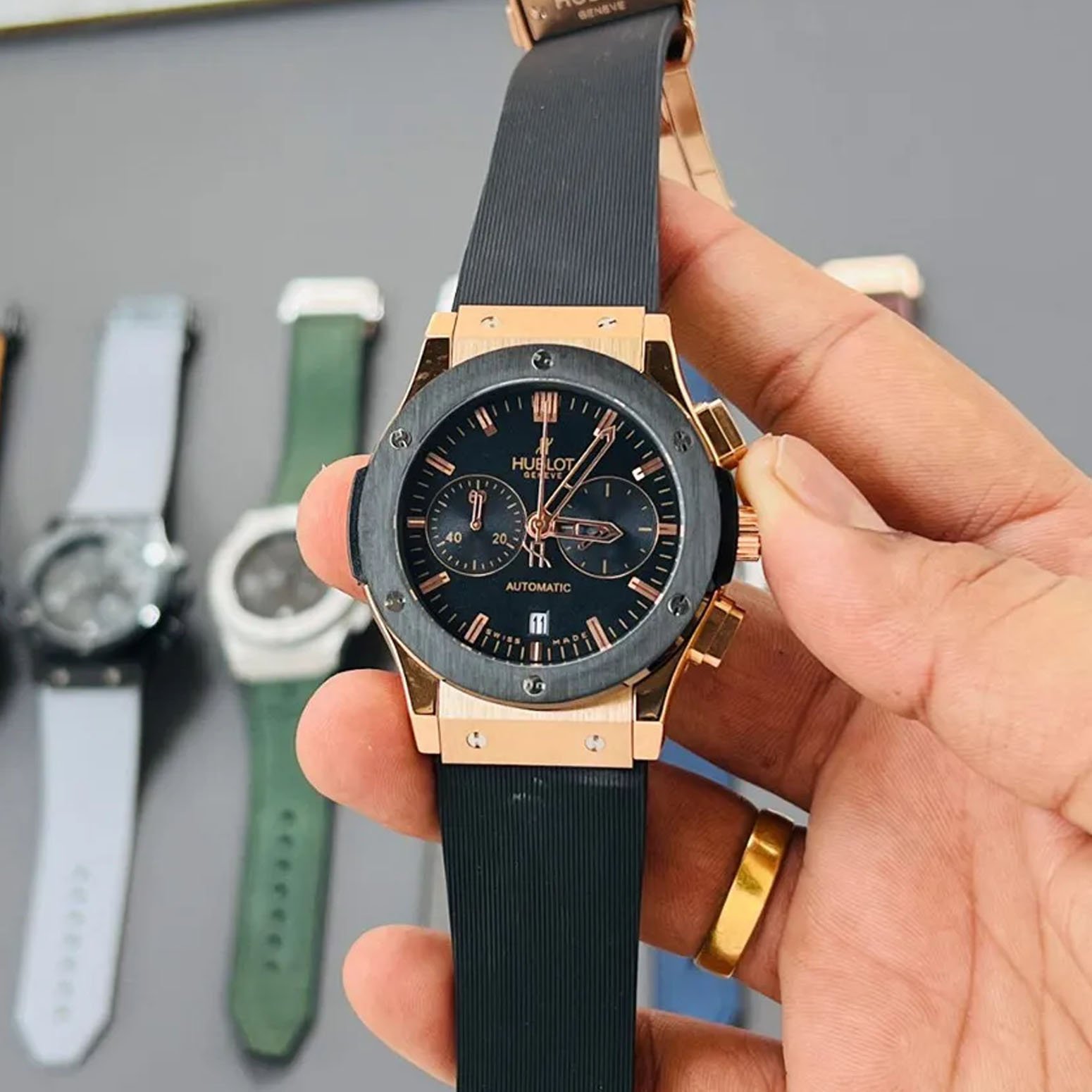 Hublot Big Bang Gold Black.