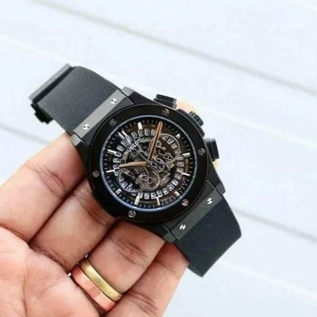 Alternative view of Hublot Black Belt Watch