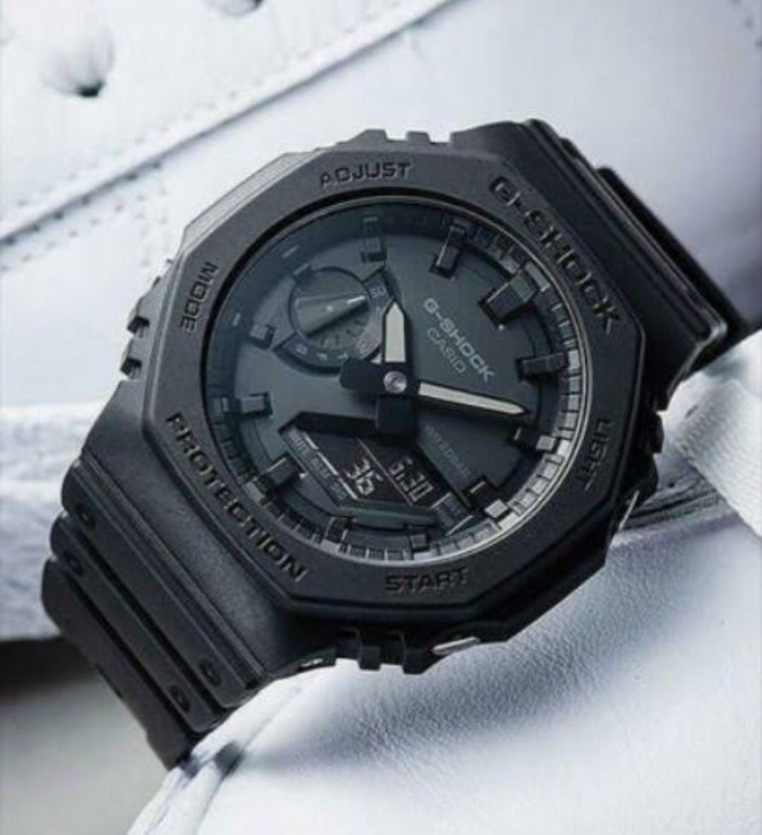Alternative view of G-shock Black Silicon Watch