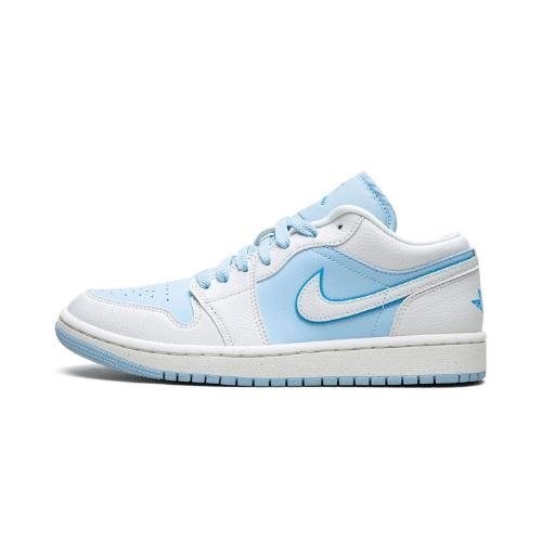 Alternative view of Air Jordan 1 low SE Reverse Ice Blue
