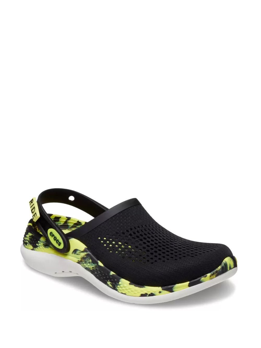 Alternative view of Crocs LITE RIDE 360 Black Yellow
