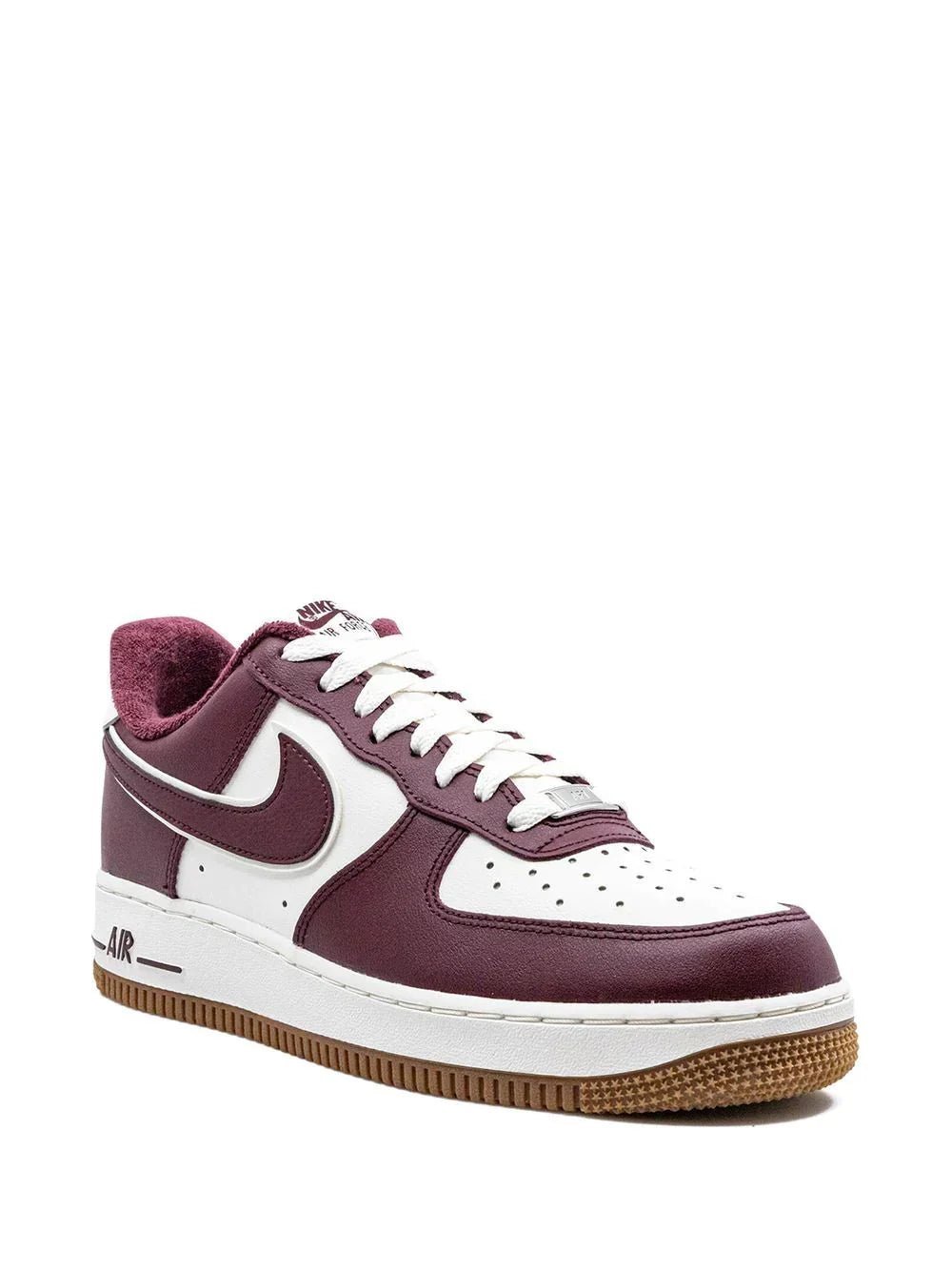 Alternative view of NIKE AIR FORCE 1 COLLAGE PACK NIGHT MAROON