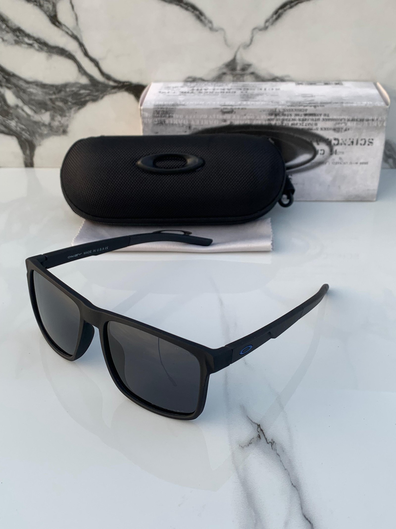 Alternative view of Branded Okly 83109 black Sunglasses (With Original Kit)