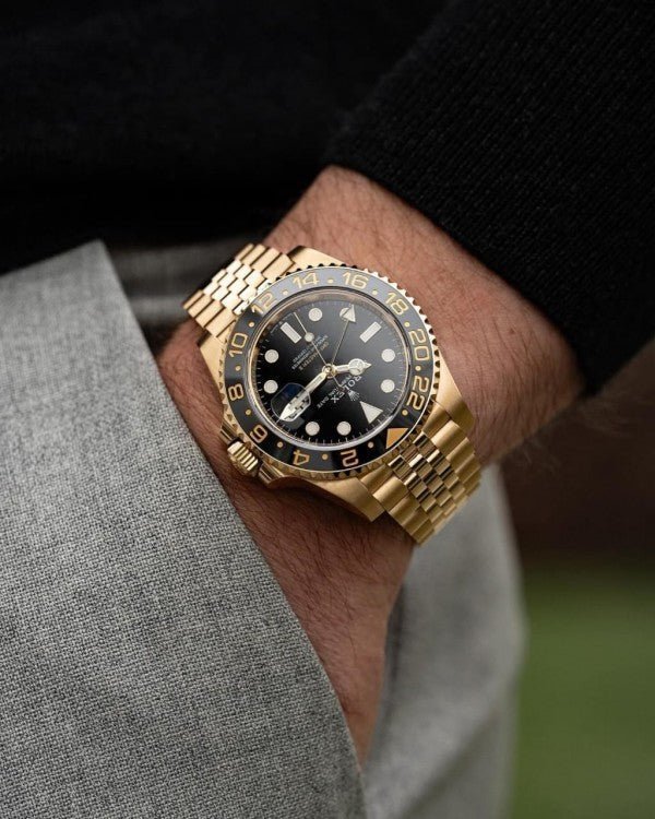 Alternative view of ROLEX GMT MASTER 2 TOP PRIMIUM QUILTY WATCH